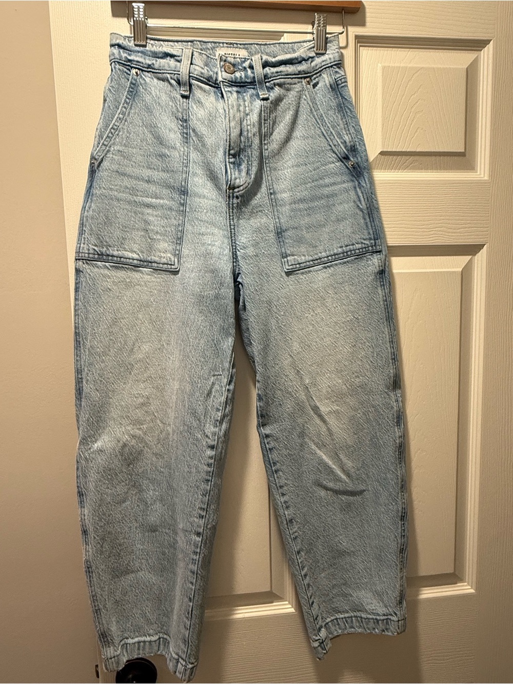 Pistola Light Wash Barrel Jeans